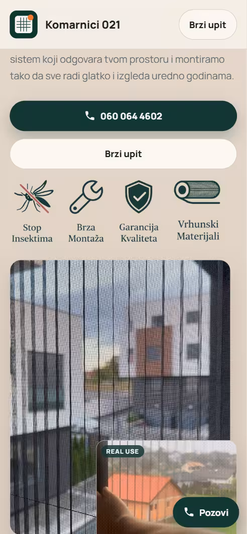 Small business phone website example 2-1